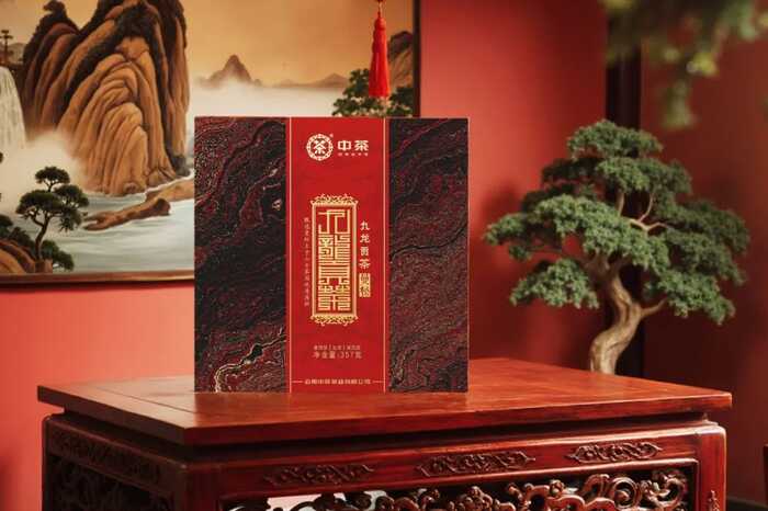 新品上市  中茶九龍貢茶 曼松 普洱茶（生茶）緊壓茶