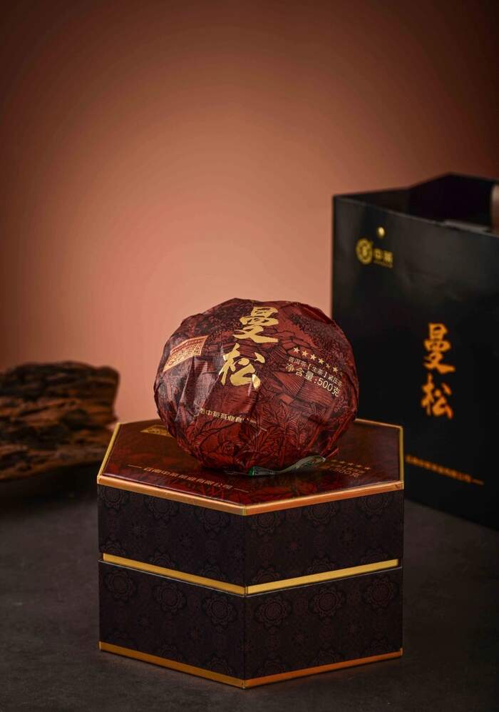 新品上市 中茶曼松金瓜 普洱茶（生茶）緊壓茶