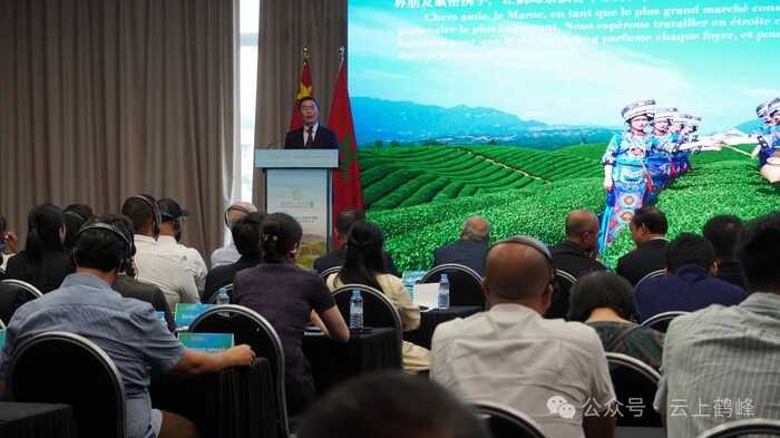 恩施州大宗茶出海暨第七屆湖北鶴峰茶商大會(huì)在摩洛哥召開