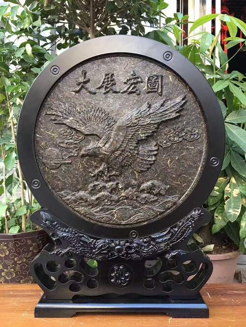 普洱茶工艺茶饼摆件