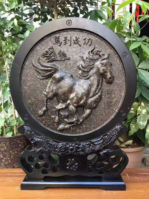 普洱茶工艺茶饼摆件