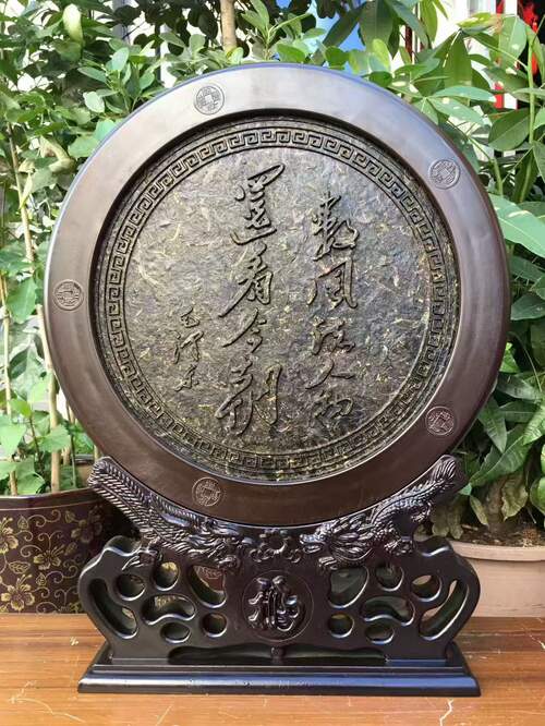普洱茶工艺茶饼摆件